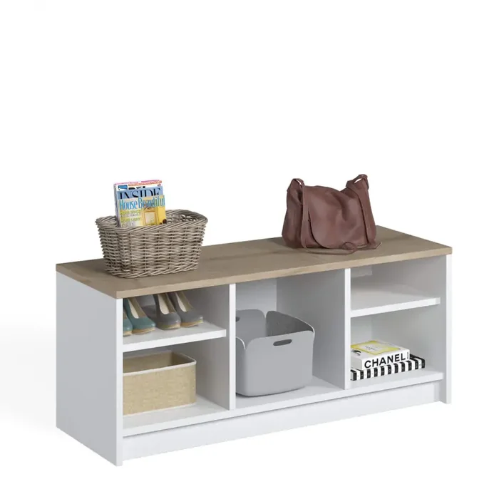 Casarredo Botník RANSOM dub/bílá