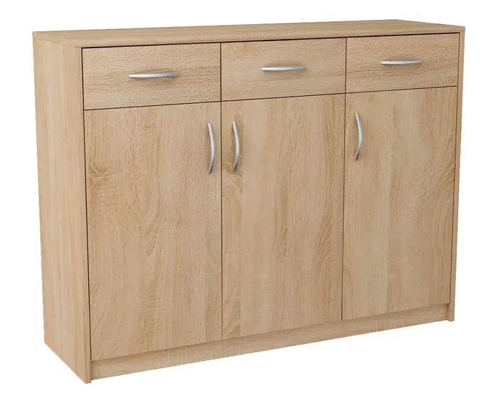 Casarredo Komoda AGNES 3D3S dub sonoma
