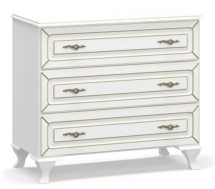 Casarredo Komoda MILAN 3S – bílý mat