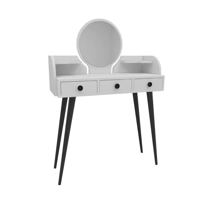 Casarredo MIKRI toaletní stolek se zrcadlem – bílý