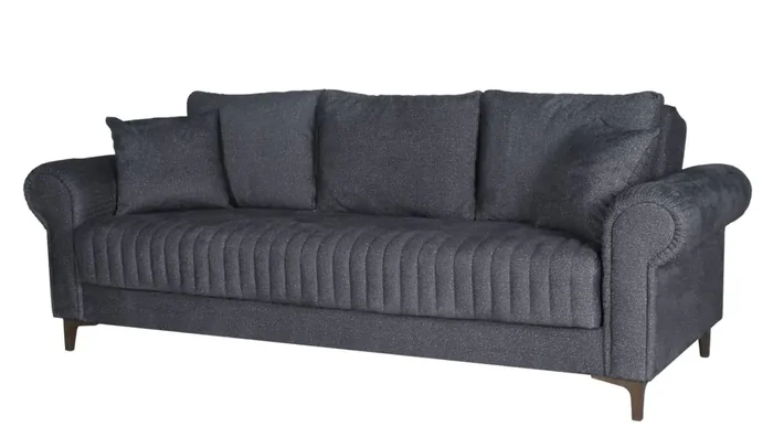 Casarredo NURMO Rozkládací pohovka s úložným prostorem, antracit