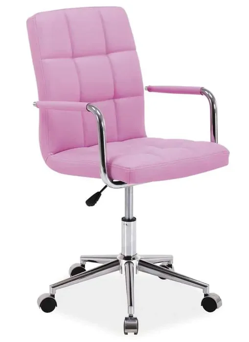 Casarredo Q-022 růžová kancelářská židle