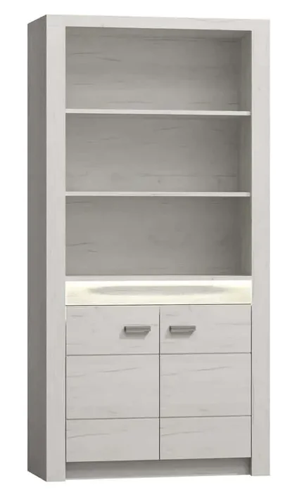 Casarredo Regál INDIANAPOLIS I-5, jasan bílý