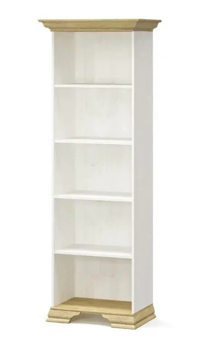 Casarredo Regál vysoký SCORDIA – borovice Andersen / zlatý dub