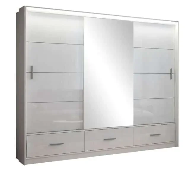 Casarredo Šatní skříň MARSYLIA s LED osvětlením