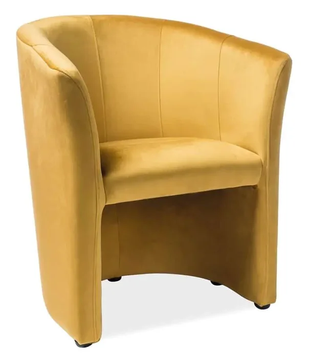 Casarredo TM-1 Velvet curry – Čalouněné křeslo