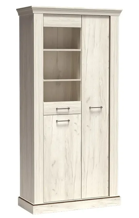 Casarredo Vitrína 3D NEIL dub kraft bílá