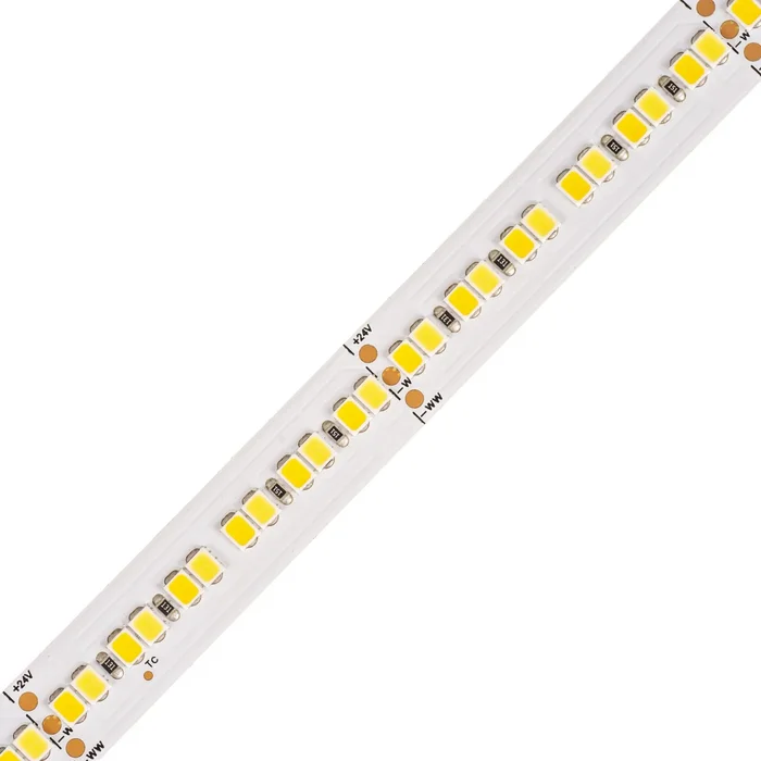 CCT LED Pásek 24V, nastavitelné bílé barvy, 5m, IP20