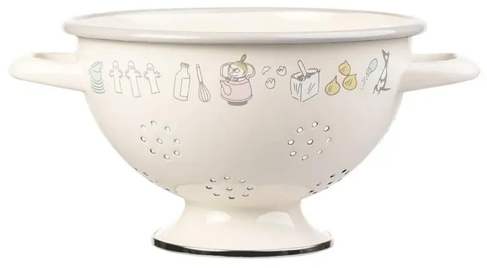 Cedník Moomins 20cm Béžový Smalt Bon Appétit