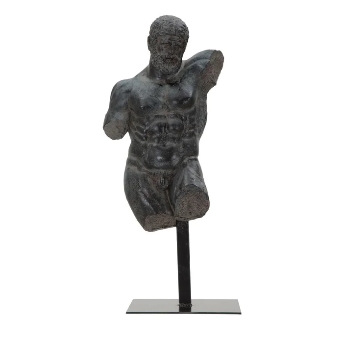 Černá dekorativní soška Museum Man