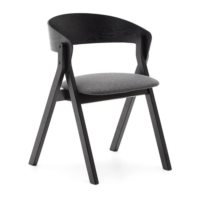 Černá jídelní židle Godia