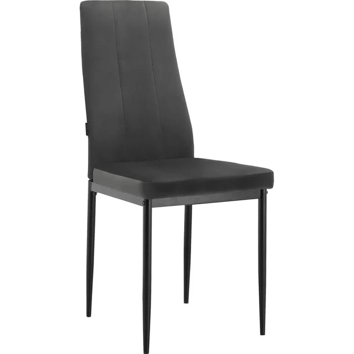 Černá jídelní židle Kelly z imitace kůže