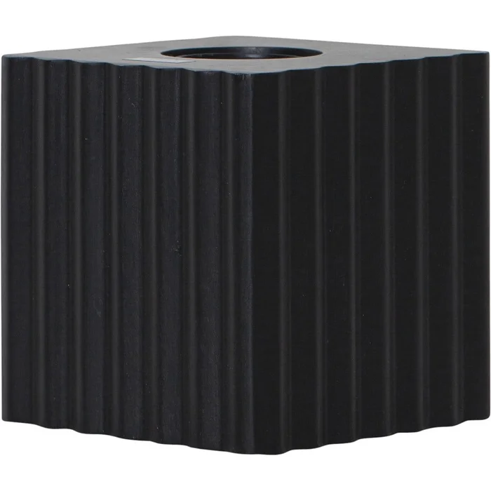 Černá noha pro lampu 10 cm