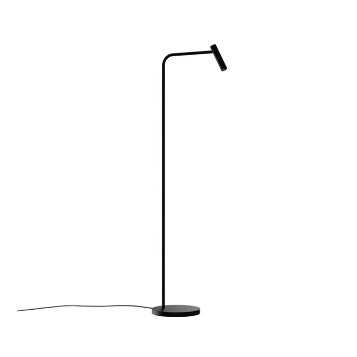 Černá stojací lampa SULION Alexia 148 cm
