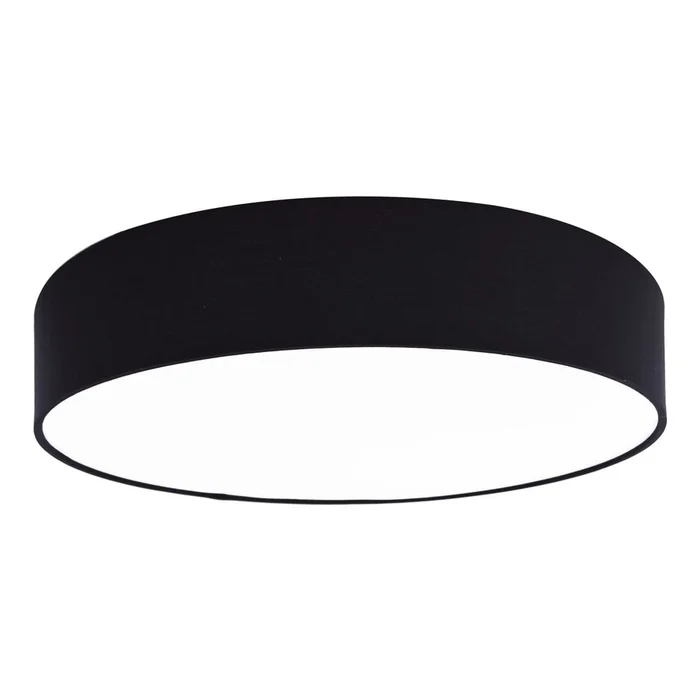 Černé LED stropní svítidlo 40 cm