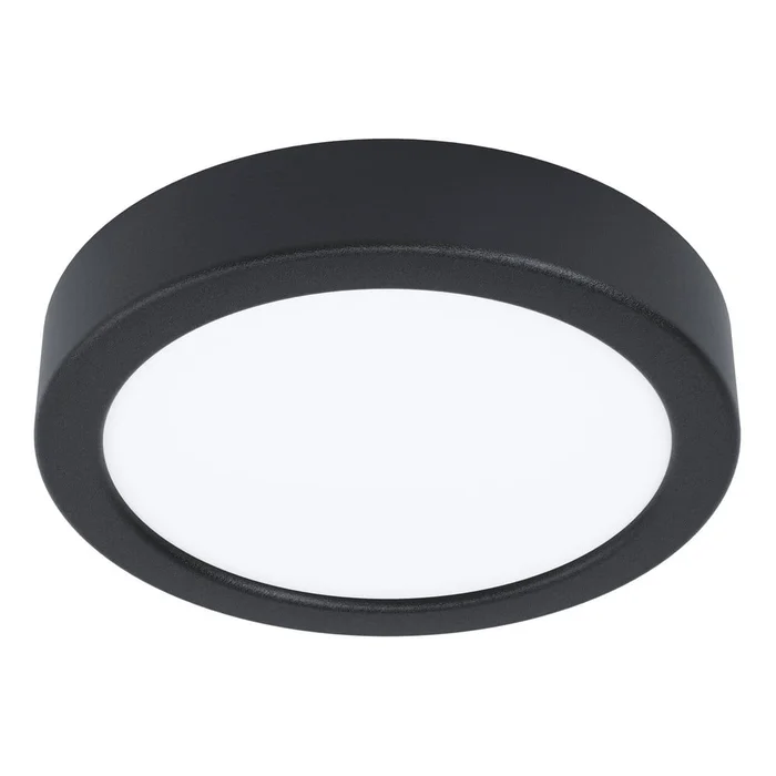 Černé LED stropní svítidlo FUEVA 5