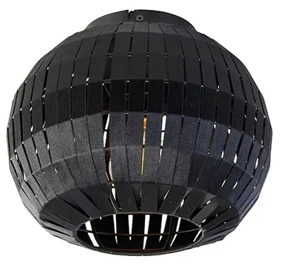 Černé moderní stropní svítidlo Zoë, 26 cm