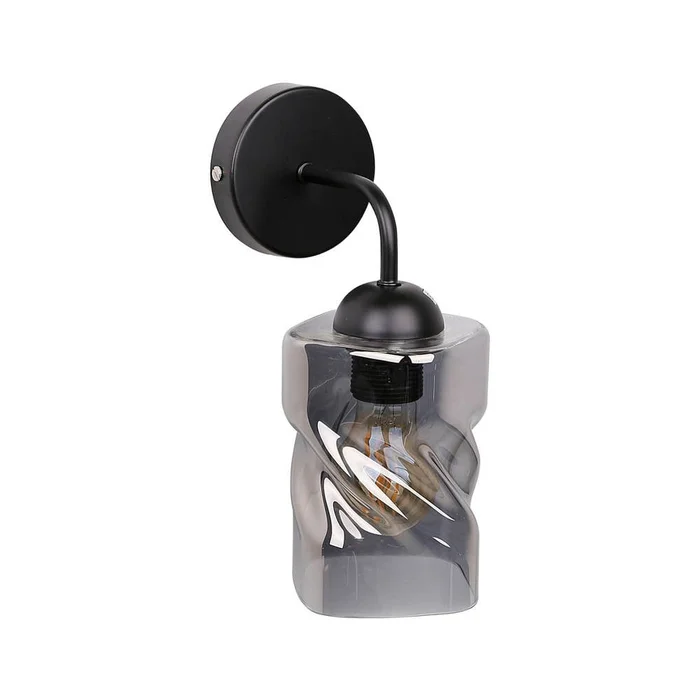 Černé nástěnné LED svítidlo Felis