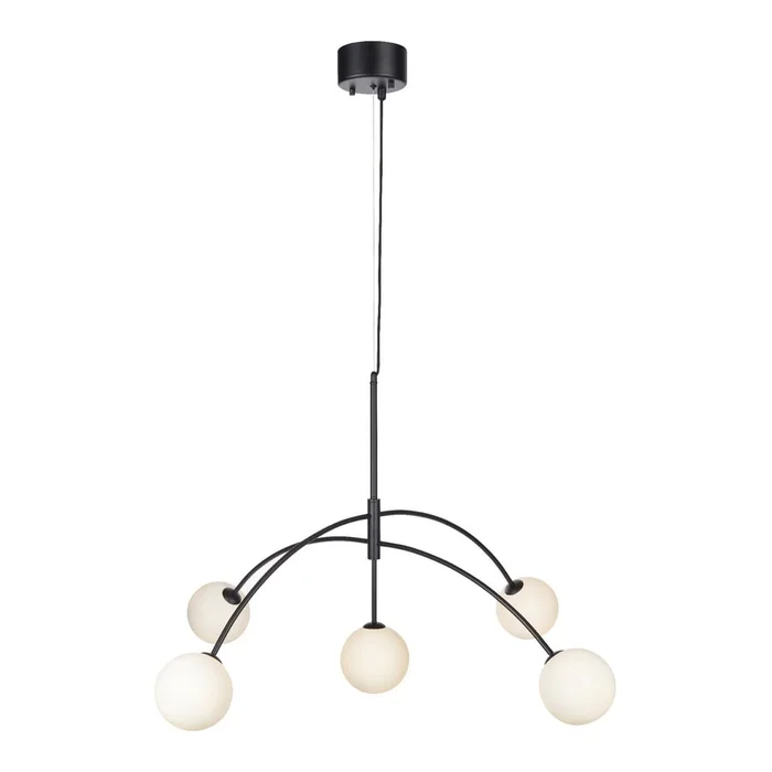 Černé závěsné svítidlo Markslöjd Heaven, ø 117 cm