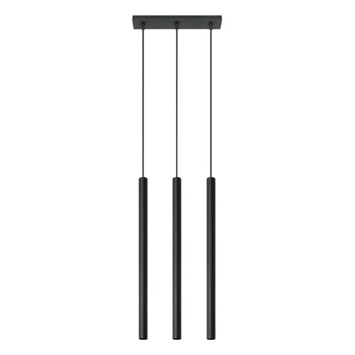 Černé závěsné svítidlo Nice Lamps Fideus 30 cm