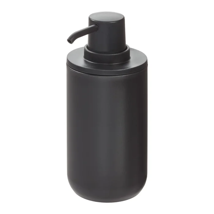 Černý dávkovač mýdla iDesign Cade 335 ml
