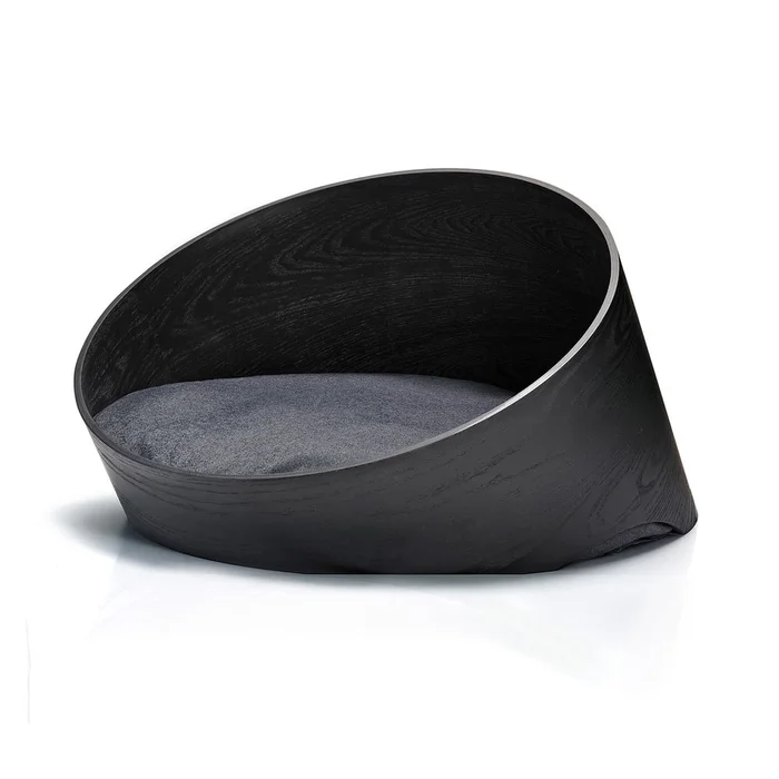Černý pelíšek pro domácí mazlíčky 75x60 cm Covo Ash Black/Anthracite S