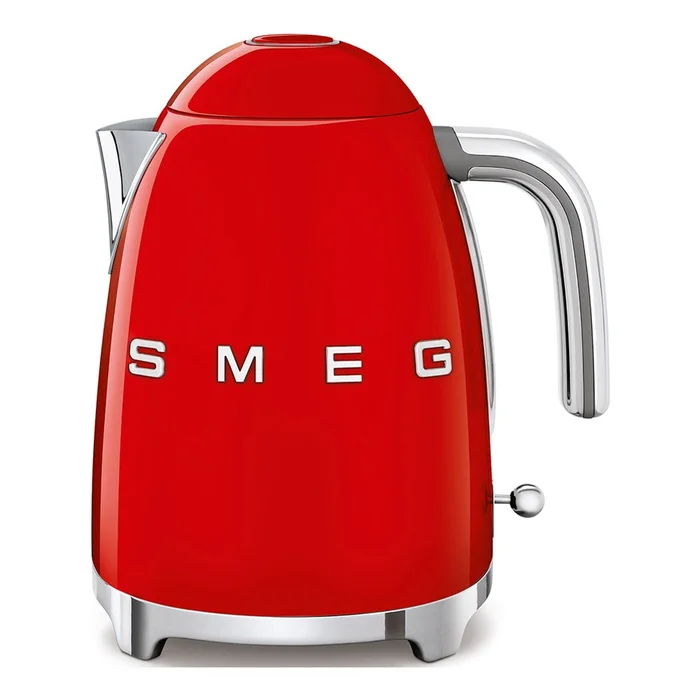 Červená retro rychlovarná konvice SMEG
