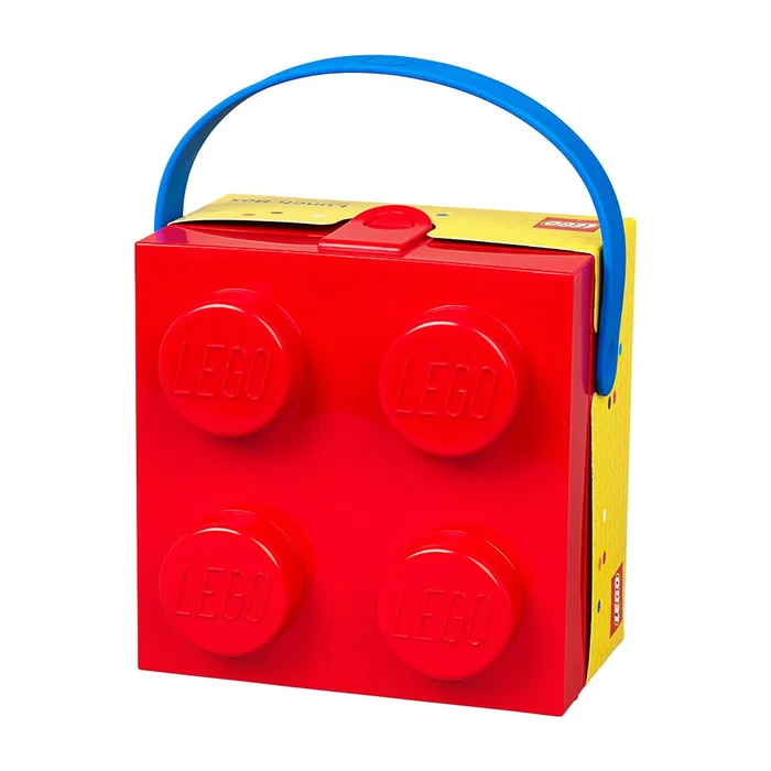 Červený LEGO® úložný box s rukojetí