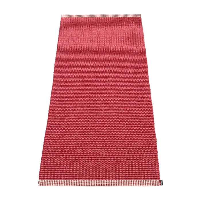 Červený venkovní a vnitřní běhoun Mono Blush 60x150 cm
