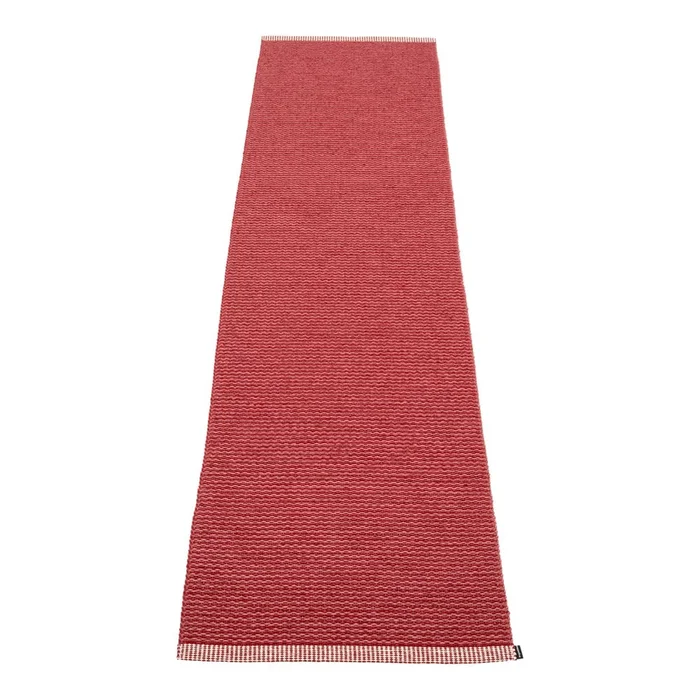 Červený venkovní i vnitřní běhoun Mono Blush 70x300 cm