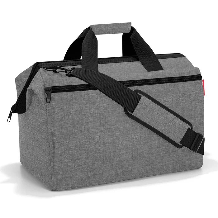 Cestovní taška Reisenthel Allrounder L pocket Twist, stříbrná