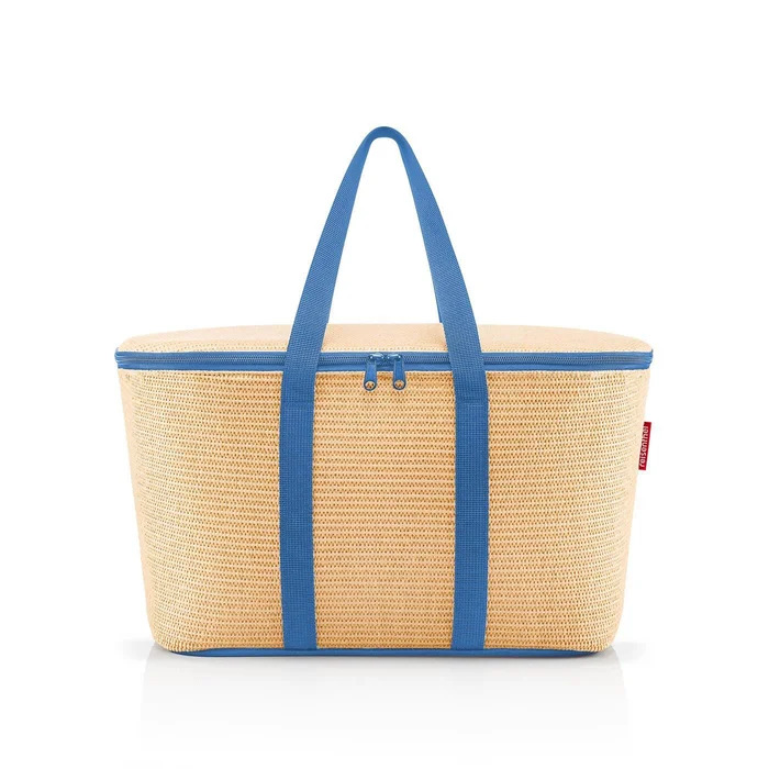 Chladicí taška Coolerbag Raffia modrá