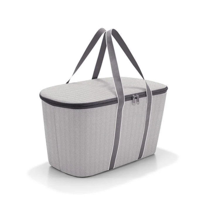Chladicí taška Reisenthel Coolerbag Herringbone šedá