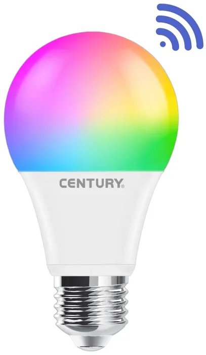 Chytrá LED žárovka Century 10W s WiFi ovládáním