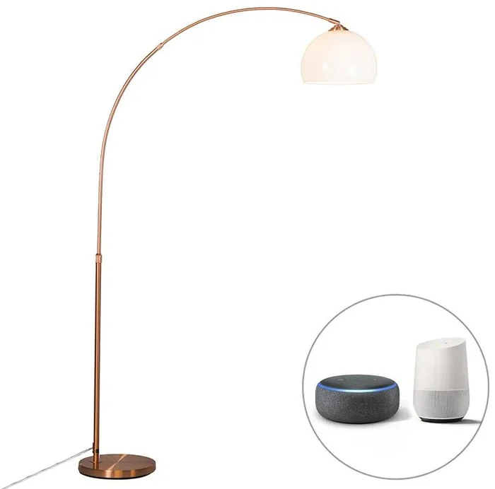 Chytrá měděná oblouková lampa Arc Basic s Wi-Fi ovládáním
