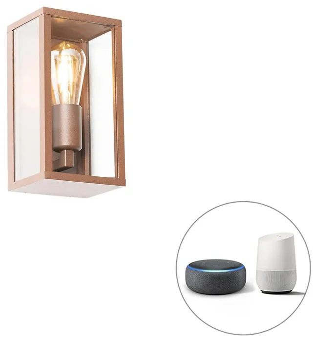 Chytrá venkovní nástěnná lampa Charlois 26 cm IP44 Wi-Fi