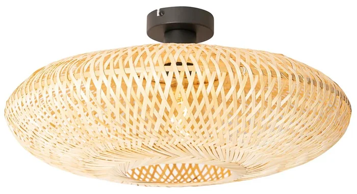Chytré bambusové stropní svítidlo 50 cm