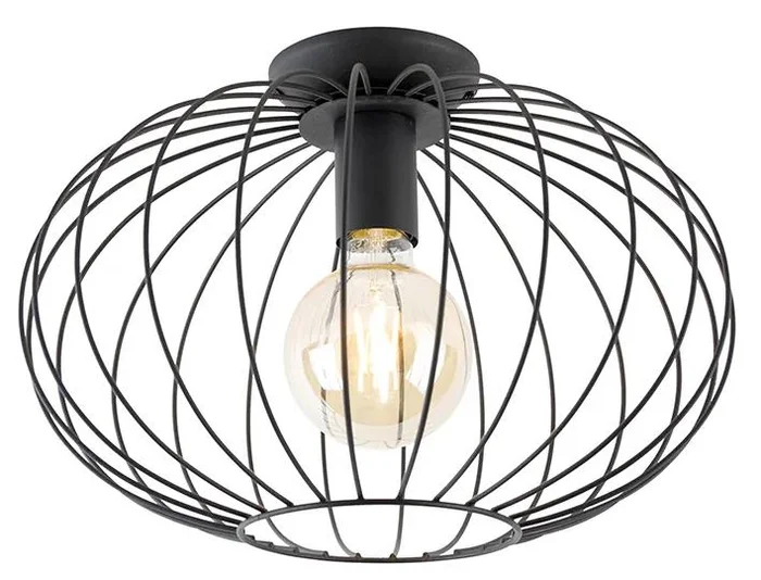 Chytré černé stropní LED svítidlo G95 Margarita