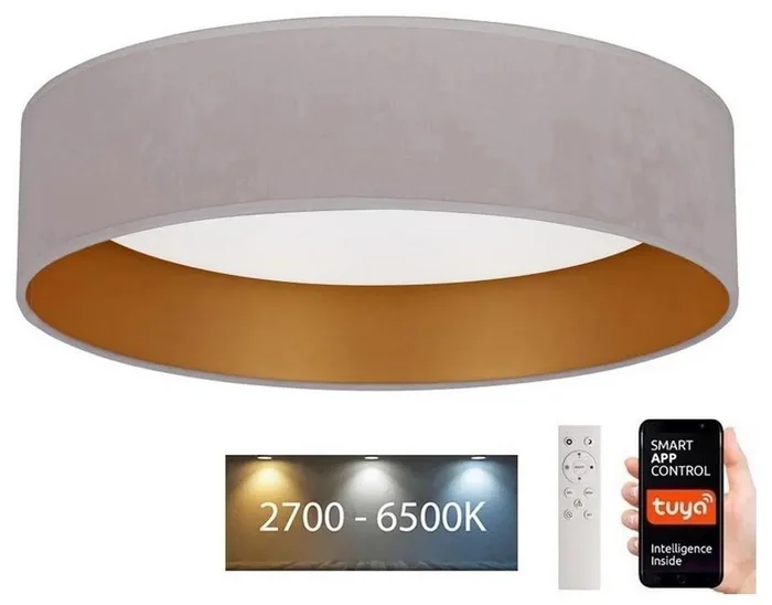 Chytré LED stropní svítidlo VELVET SMART 24W Wi-Fi Tuya
