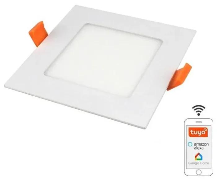 Chytré stmívatelné LED podhledové svítidlo Wi-Fi 12W