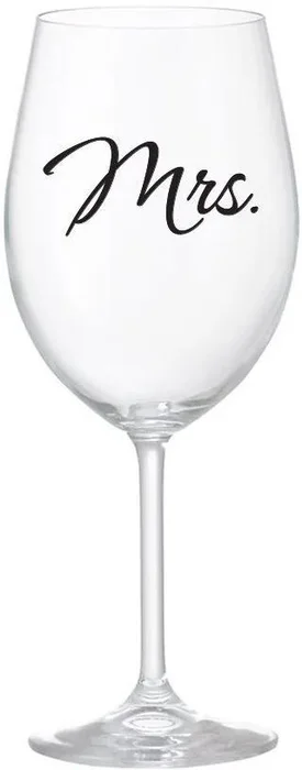 Čirá sklenice na víno MRS.