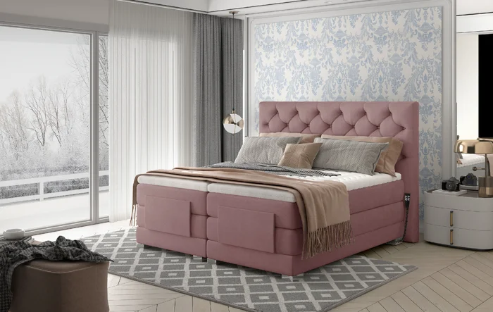 Clover 200 Boxspring s elektrickým ovládáním