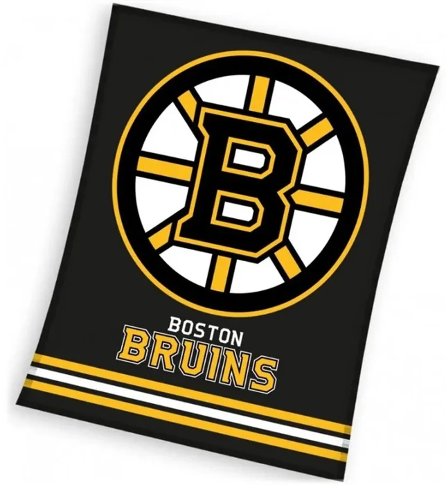 Coral fleece deka NHL Boston Bruins 150x200 cm