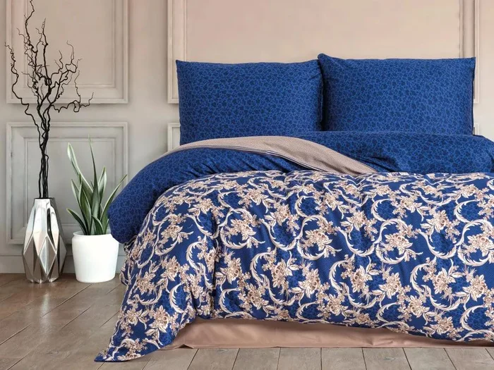 Cottonbox Bavlněné saténové povlečení Pera 140x200/70x90 cm