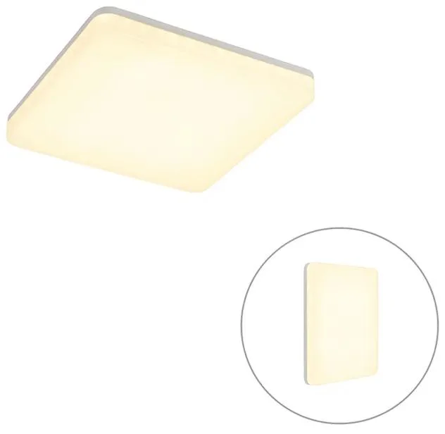 Čtvercové LED stropní svítidlo Plater