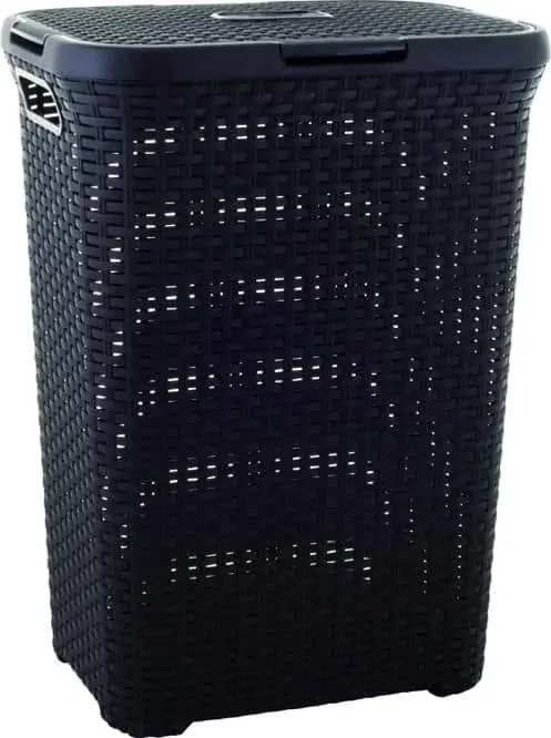 Curver Koš na prádlo STYLE RATTAN 60L hnědý