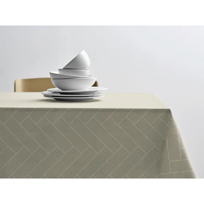 Damaškový ubrus 140x320 cm Tiles Damask