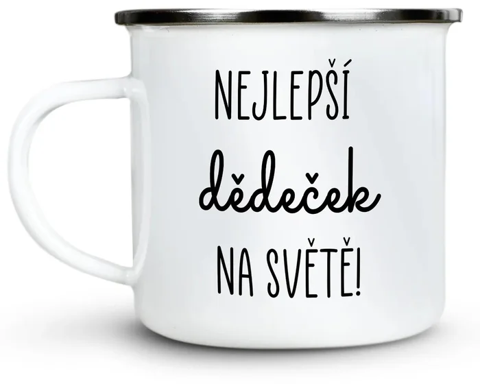 Dárkový plecháček Nejlepší dědeček 300 ml