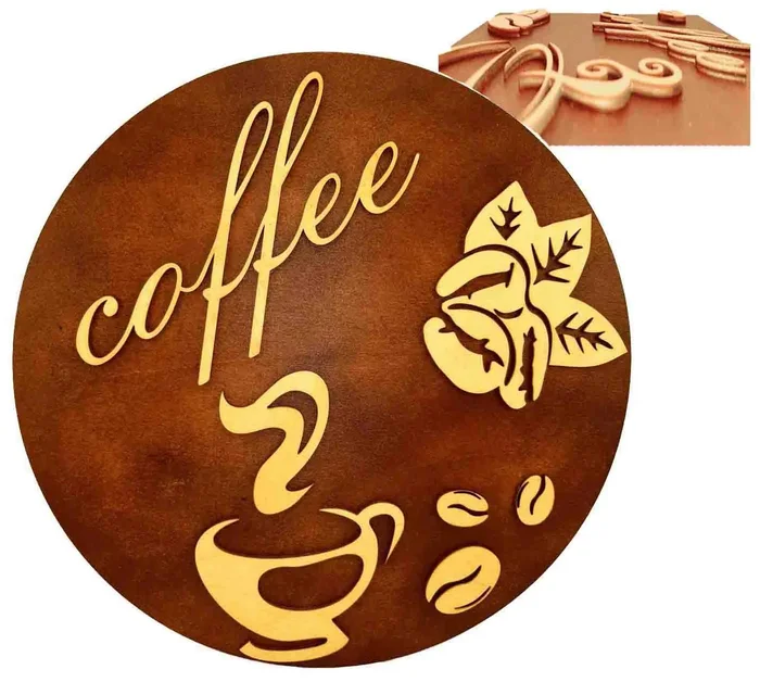 Dekorace Coffee