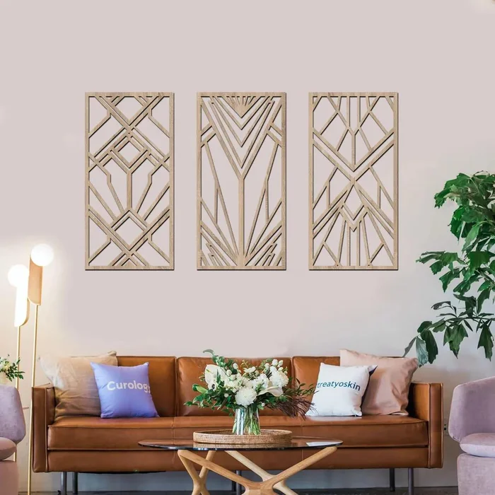 Dekorační dřevěný panel ART Dub Sonoma 180x120 cm